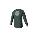 Youth Vintage Circle Greyton Long Sleeve Pocket Tee - Duck Green