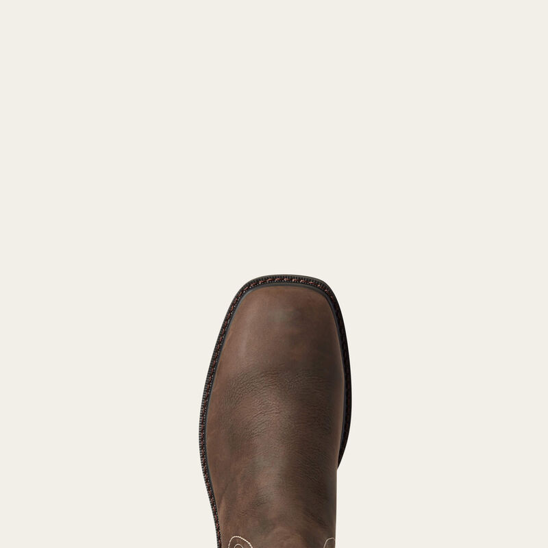 Groundbreaker Chelsea Waterproof Wide Square Toe Work Boot