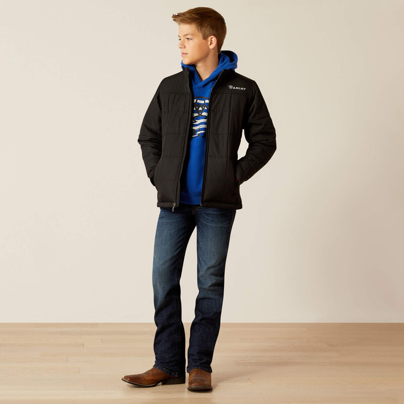 Youth Crius Insulated Jacket - Black