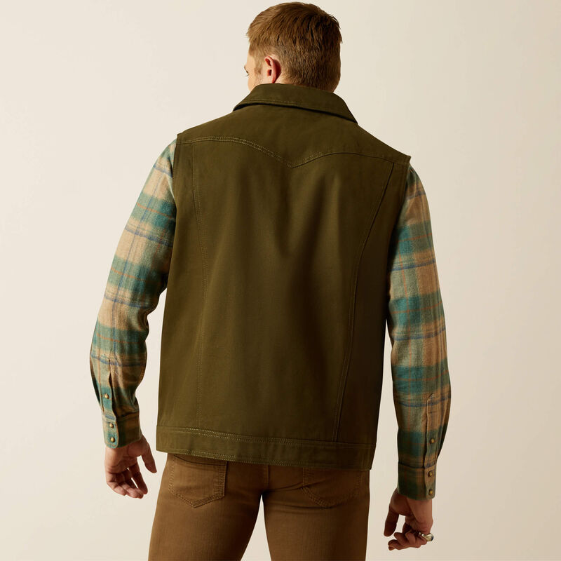 Canvas Rancher Vest - Desert Sand