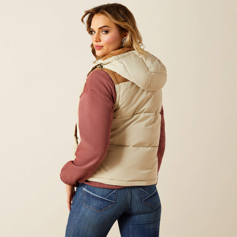 Frontier Puffer Vest - Oyster Grey