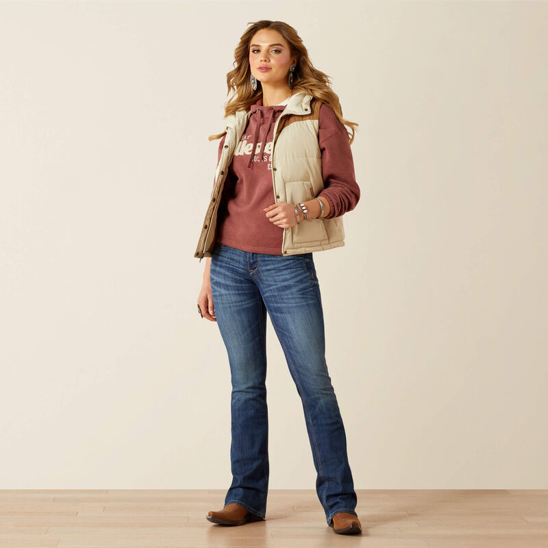 Frontier Puffer Vest - Oyster Grey