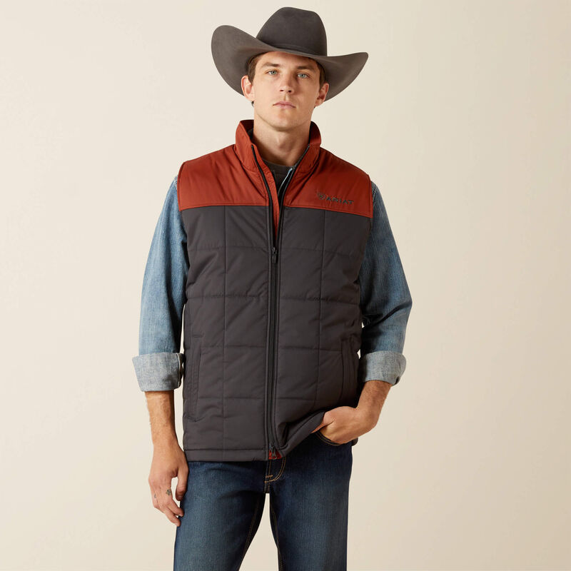 Crius Insulated Vest - Smoked Paprika & Phantom