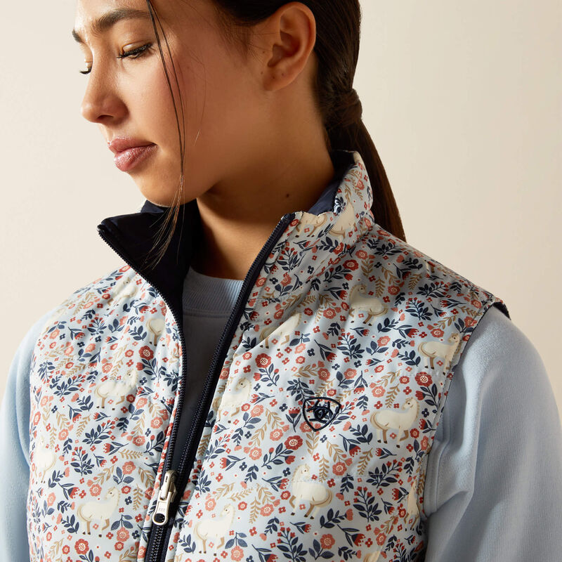 Bella Reversible Insulated Vest - Posey Poney