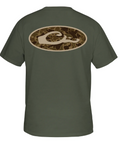 Old School Oval T-Shirt - Kalamata LT Heather