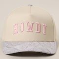 Howdy Trucker Hat - Pink & Camo