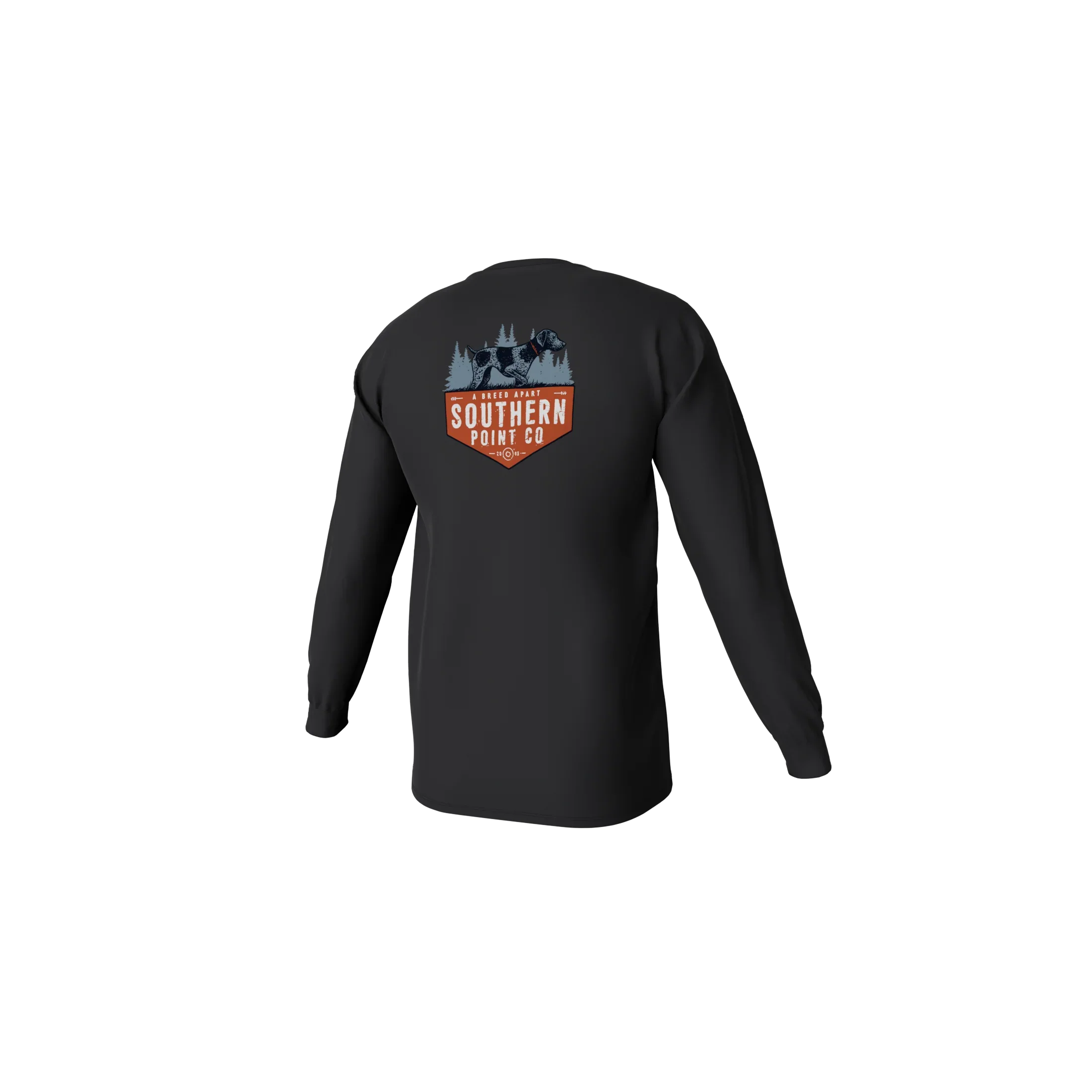 Youth Down South Long Sleeve Pocket Tee - Black