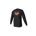 Down South Long Sleeve Pocket Tee - Black