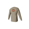 Youth Camo Logo Long Sleeve Pocket Tee - Sandstone