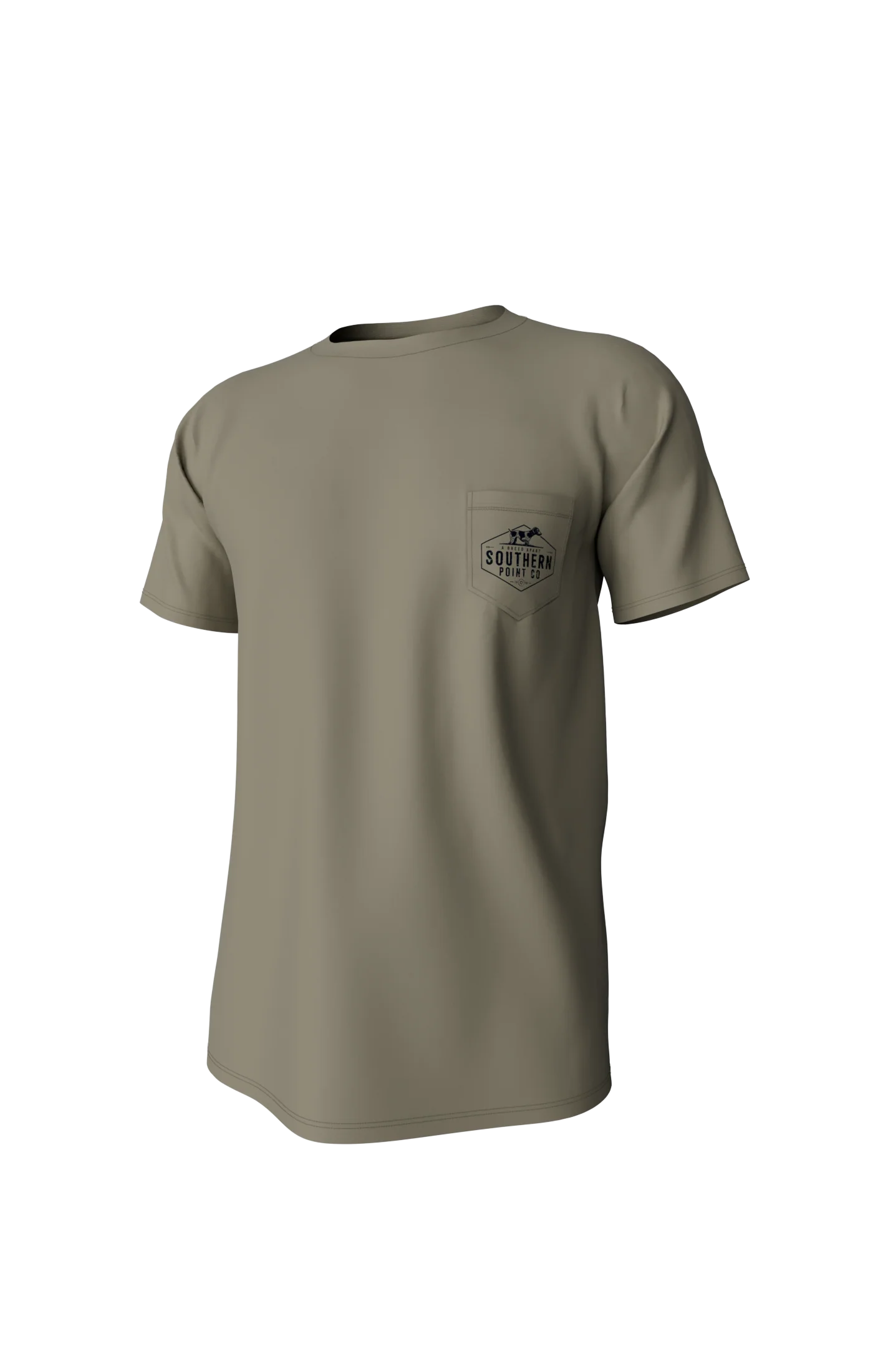 Down South Short Sleeve Pocket Tee - Laural Oak