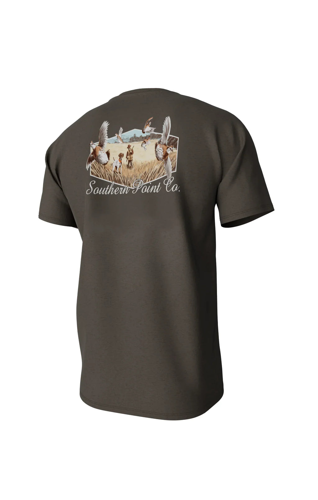 Youth Covey Rise Short Sleeve Pocket Tee - Gunstock