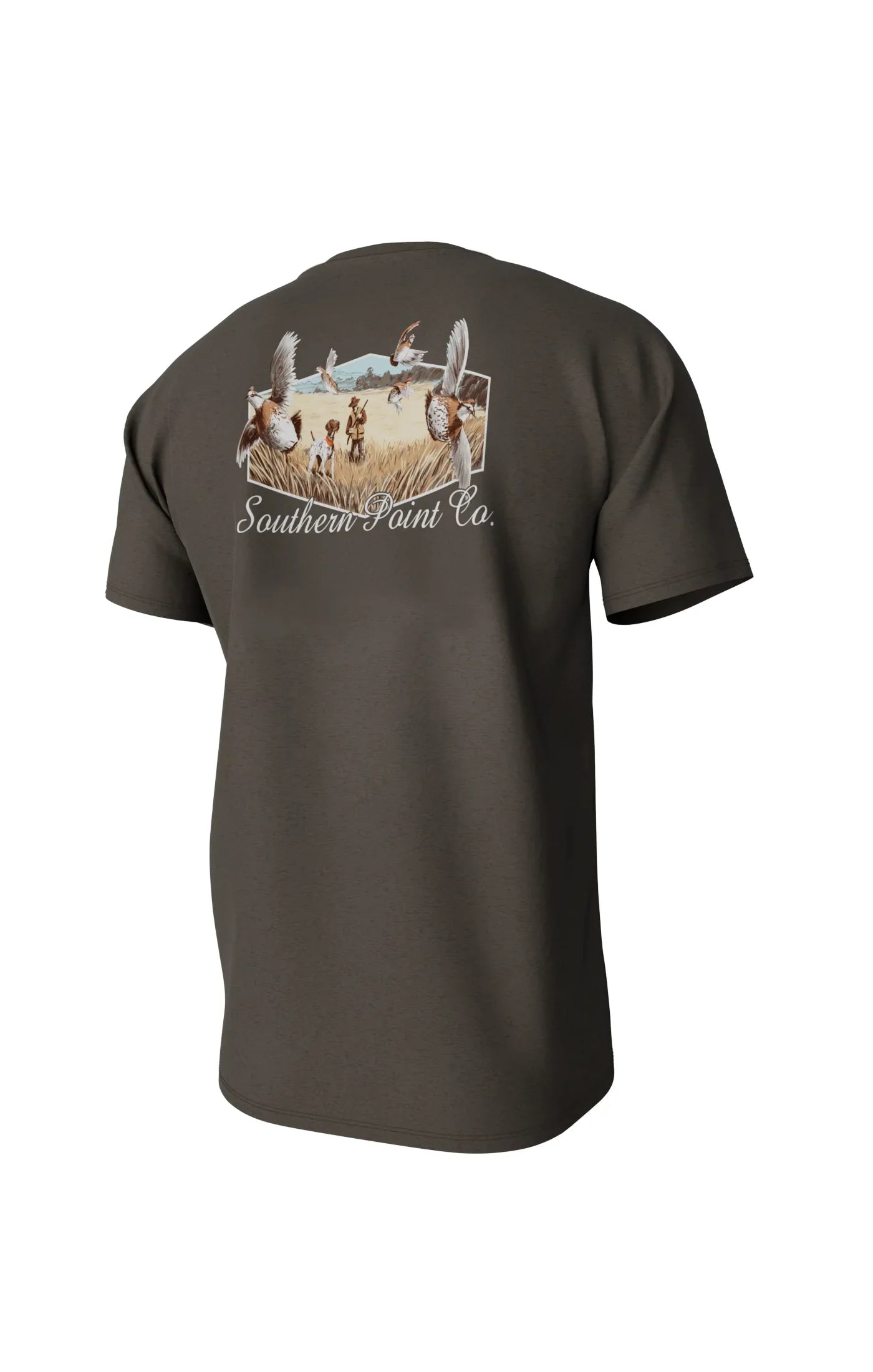 Youth Covey Rise Short Sleeve Pocket Tee - Gunstock