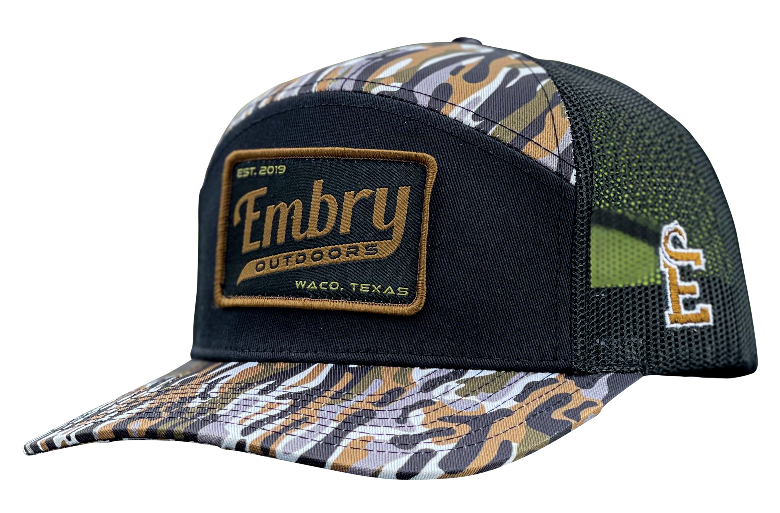 Ranch 7-Panel "Retro" - Black
