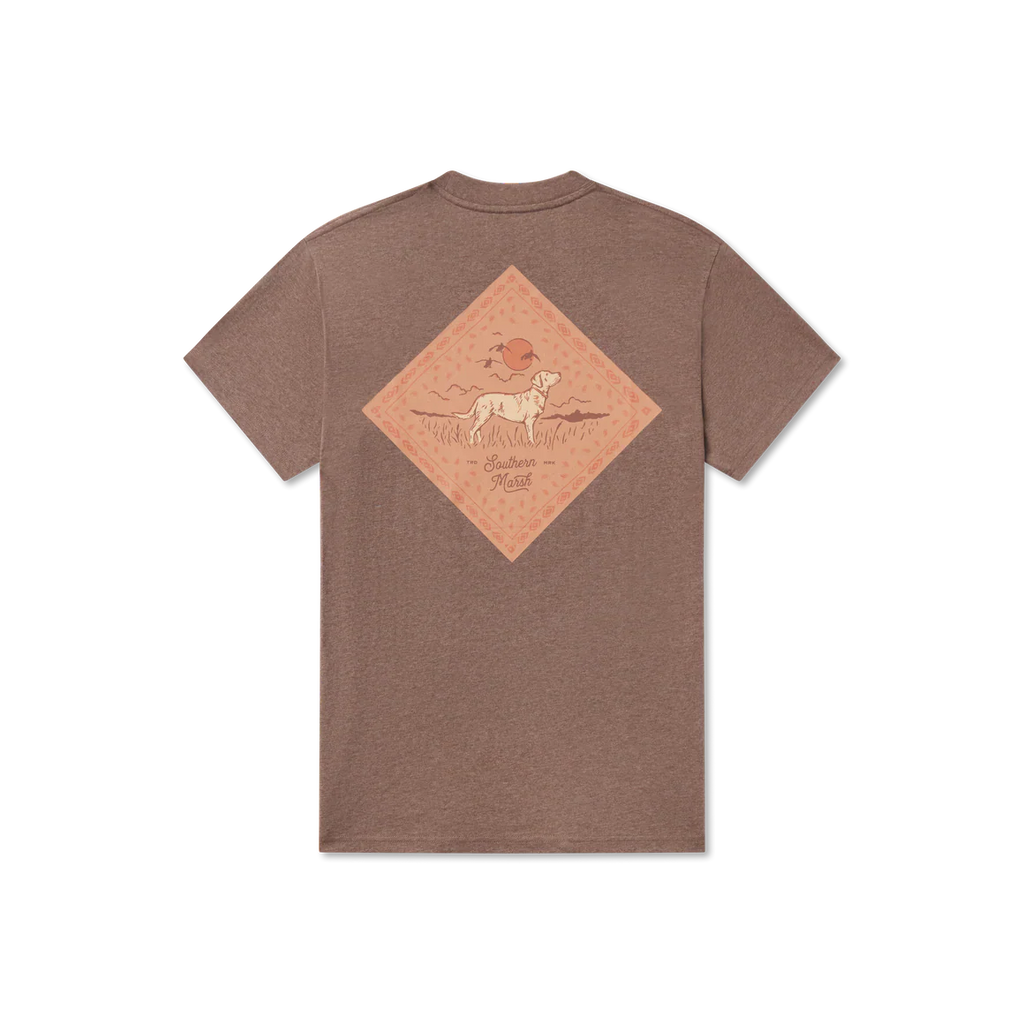 Bandana Best Friend Tee - Washed Dark Shale