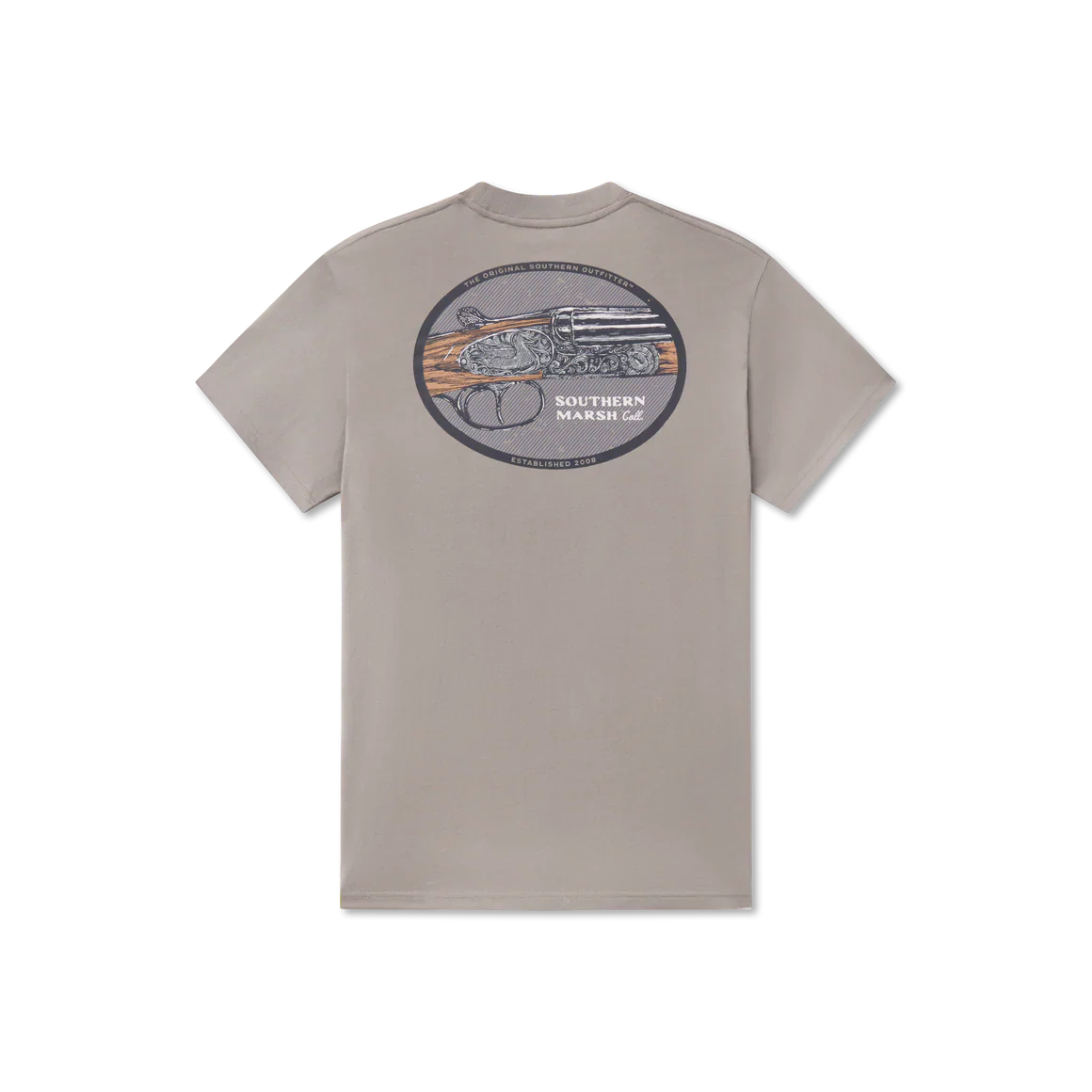 Heritage Engraved Tee - Dark Gray
