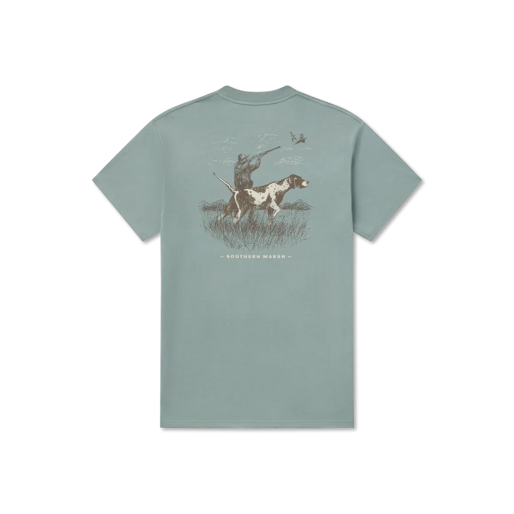 Pointer Uplander Tee- Burnt Sage