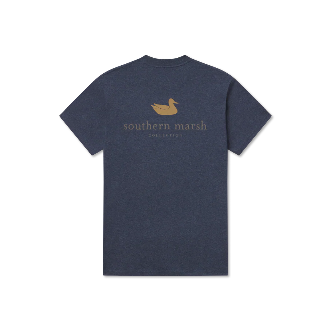 Authentic Tee - Heathered - Washed Lunar Navy