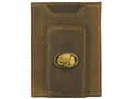 VINTAGE TAN FRONT POCKET WALLET - BRASS COTTON