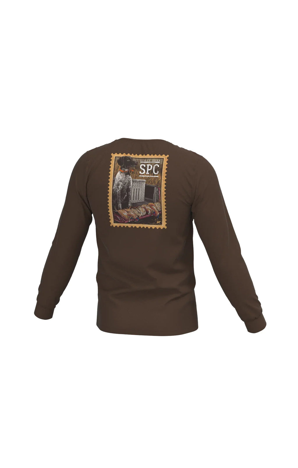Youth Mixed Bag Long Sleeve Pocket Tee - Gunstock