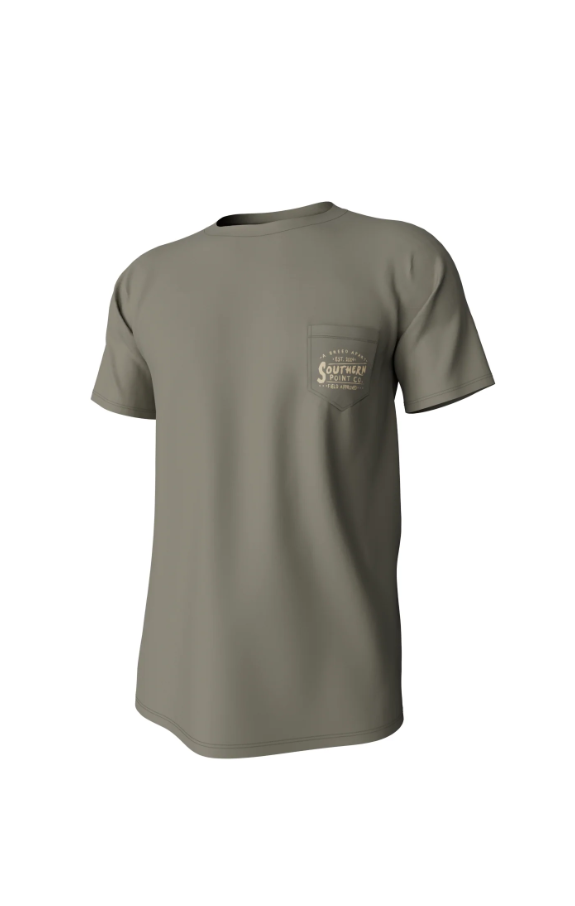 A Breed Apart Short Sleeve Pocket Tee - Laurel Oak