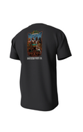 Royal Flush Short Sleeve Pocket Tee - Black
