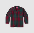 Youth Savannah Tartan Lounge Top - Red & Green Plaid