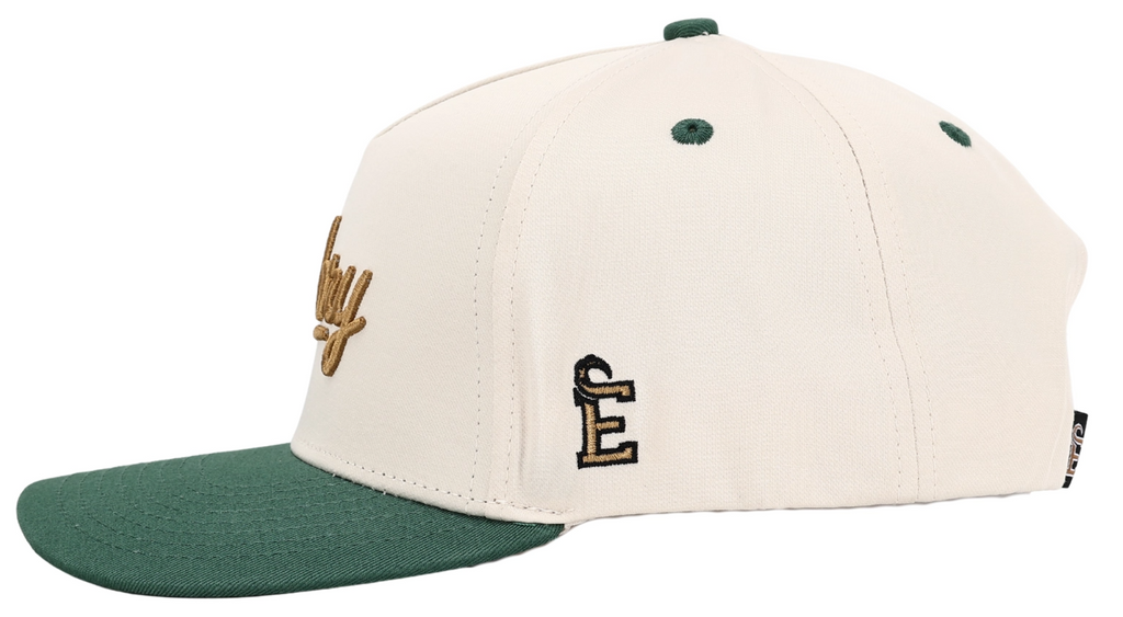 3D Logo - Cream & Green