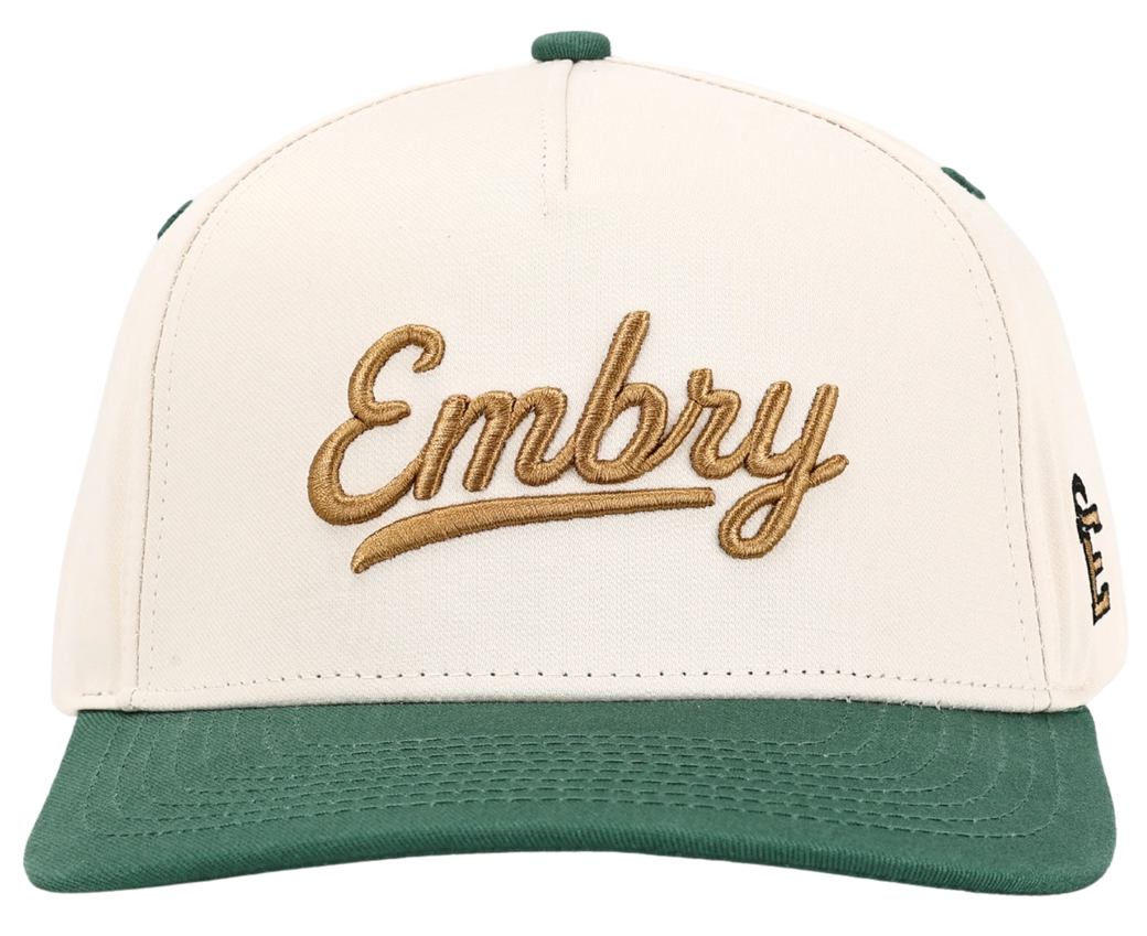 3D Logo - Cream & Green