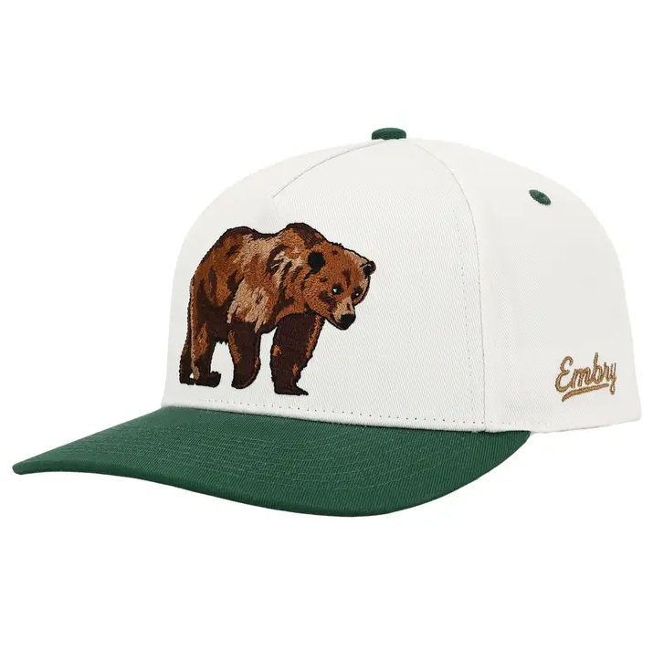 Bear - White & Green