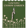 Charm Garden - Spark Charm - Silver Candy Cane