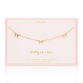 Beautiful Bows - 3 Bow Necklace - Gold