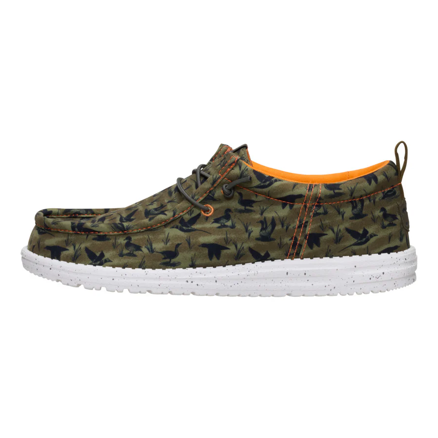 Wally Funk Duck Print - Green