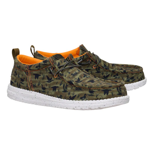 Wally Funk Duck Print - Green