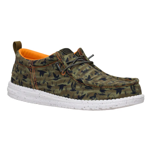 Wally Funk Duck Print - Green