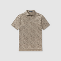 Youth Marsh Performance Polo - Retro Camo - Stone Brown