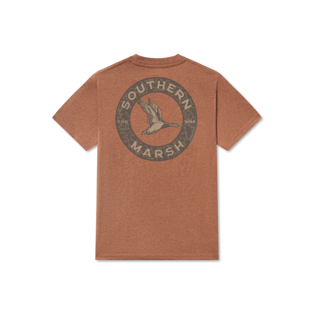 Youth Inflight Camo Tee - Washed Walnut