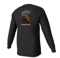 Royal Flush LS Pocket Tee - Black