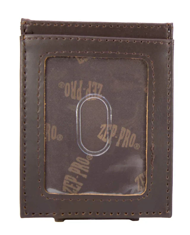 OLD SCHOOL CAMO FRONT POCKET WALLET - SHOT BRCM