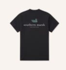SS Tee Authentic Tee Heathered - Washed Graphite