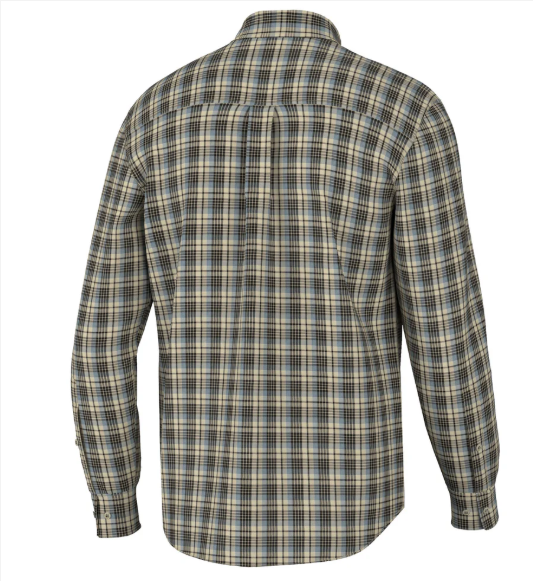 Grange Dress Shirt - Slate/Beige/Mocha