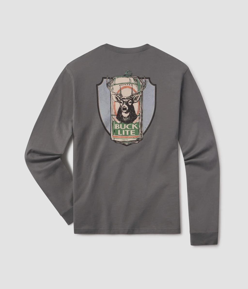 Buck Lite Tee - Volcanic Ash